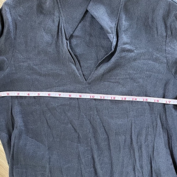 Peter Cohen Gold Star Label Dress Black Stand Collar with Pockets M - Picture 6 of 10